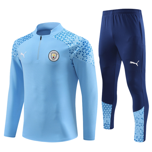 Manchester City Tracksuit Light Blue