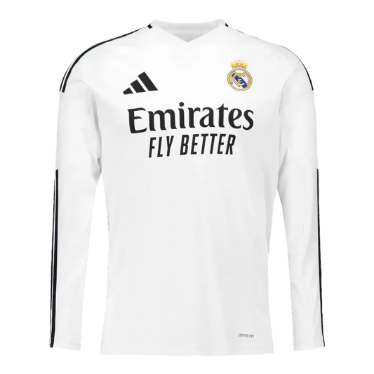 Real Madrid Long Sleeve Home Jersey 2024/25