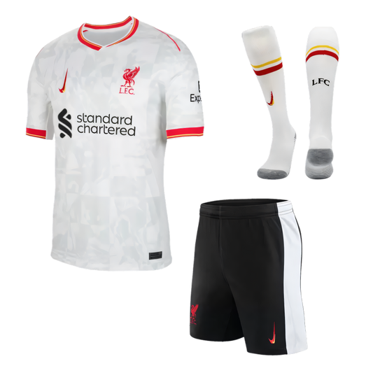 Liverpool Third Kids Full Kit 2024/25