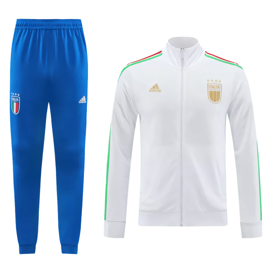 Italy White/Blue Tracksuit 2024/25
