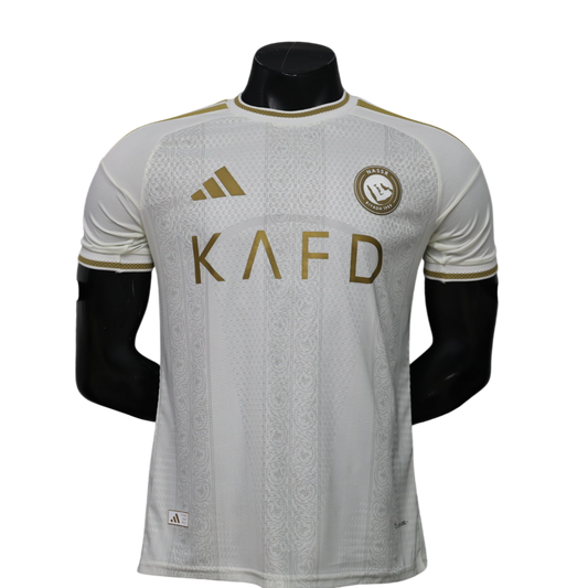 Al Nassr White/Gold Jersey 2026/2027