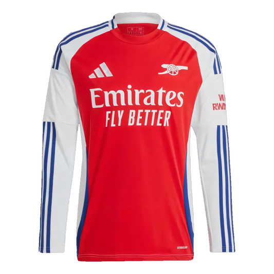 Arsenal Long Sleeve Home Jersey 2024/25