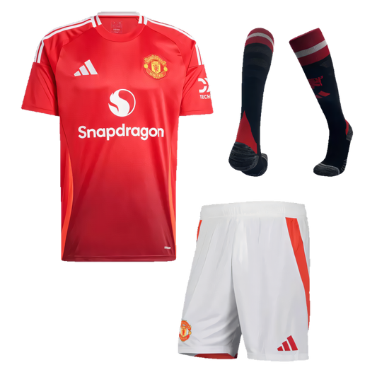 Manchester United Home Kids Full Kit 2024/25