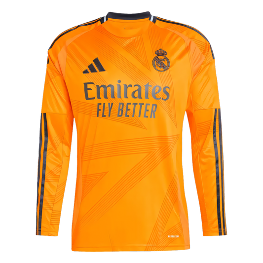 Real Madrid Long Sleeve Away Jersey 2024/25
