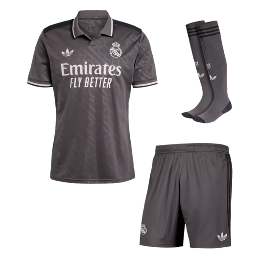 Real Madrid Third Kids Set Full Kit 2024/25
