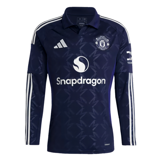 Manchester United Long Sleeve Away Jersey 2024/25