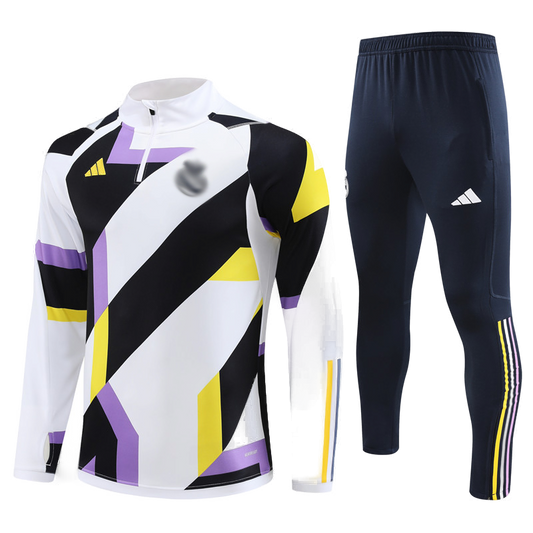 Real Madrid Dragon Tracksuit Purple/Black