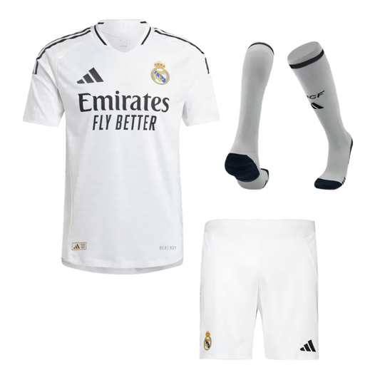 Real Madrid Home Kids Jerseys Full Kit 2024/25