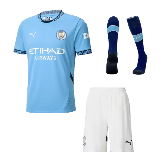 Manchester City Home Kids Full Kit 2024/25